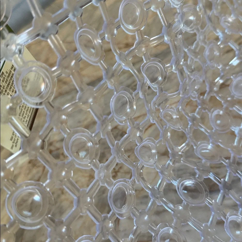 Home Collection Bath Mat 13.9”X‎ 25.4”Silicone Suction Cup-Brand New